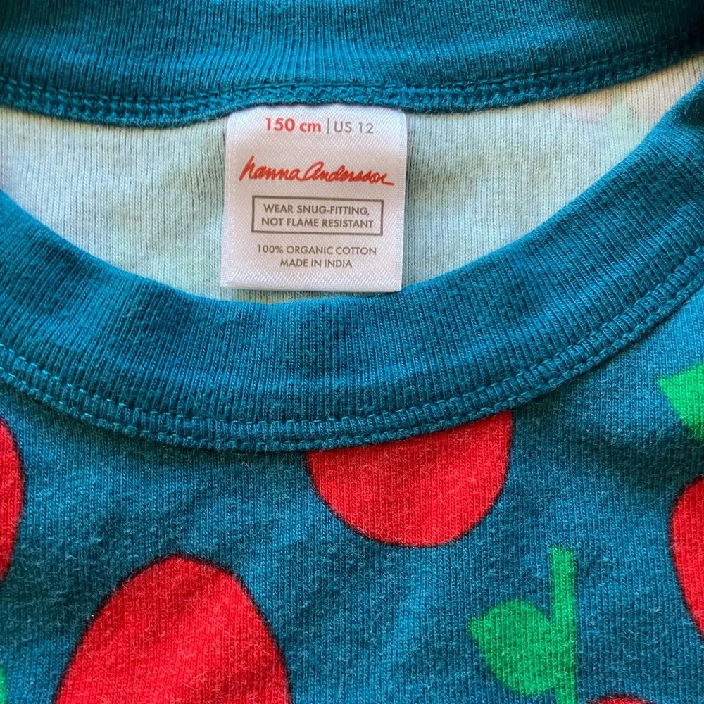Hanna Andersson Apple Pajama Set 12